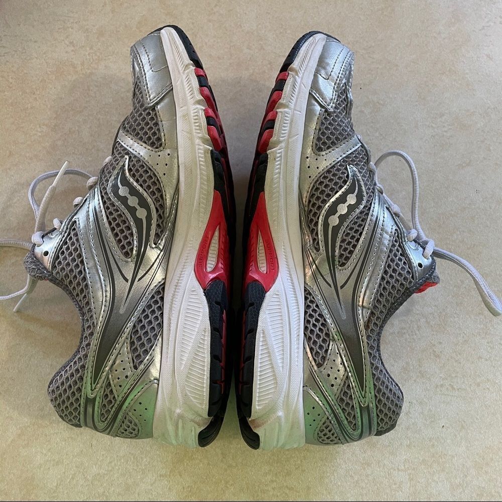 Saucony Cohesion Shoes women’s size 10 gray pink - Picture 5 of 8